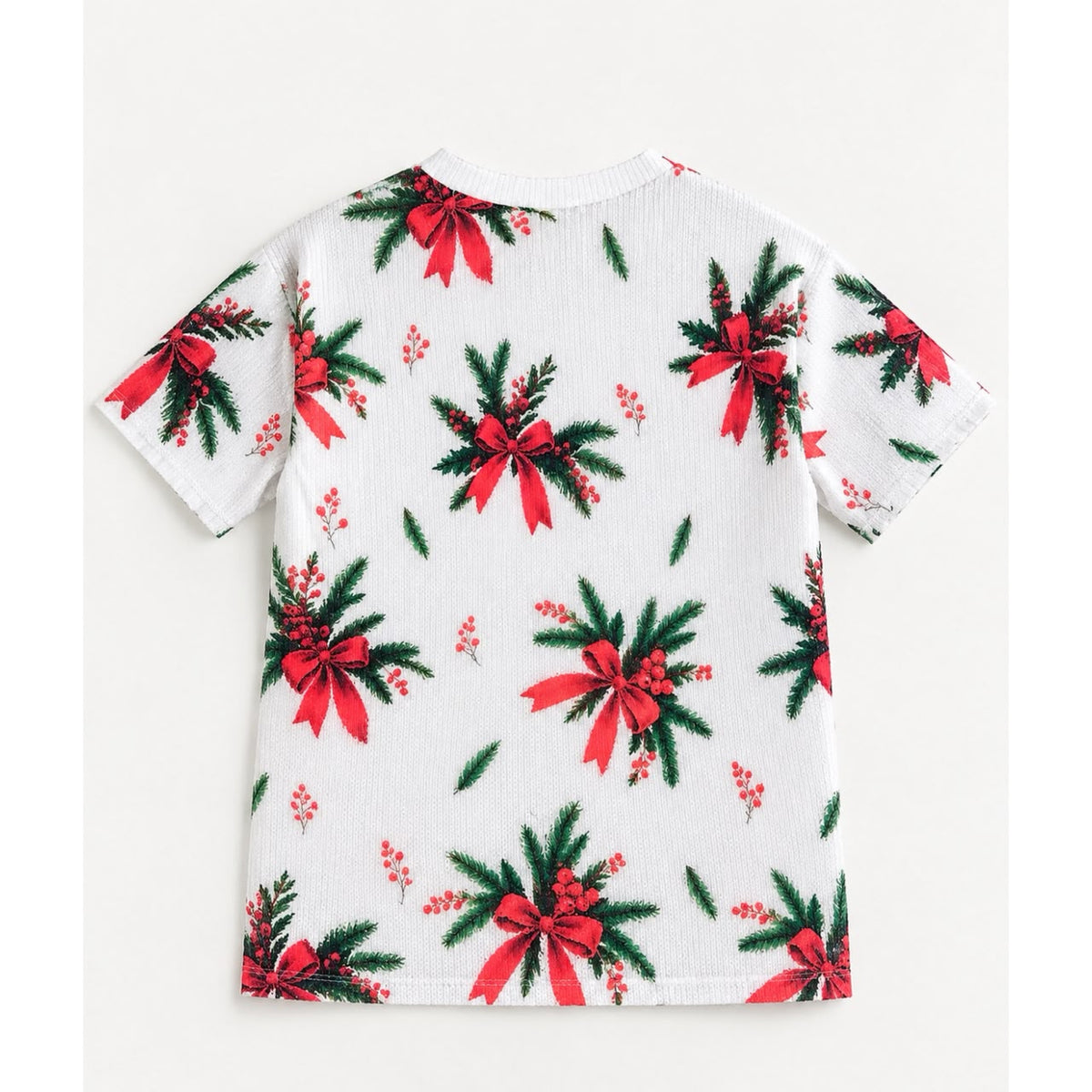 T shirt Lentejuela Navidad Lazos