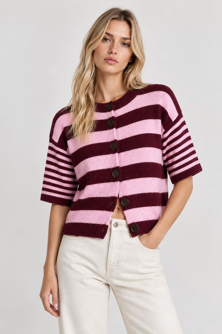 Top Sweater Rayas