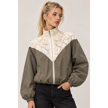 Chaqueta Encaje