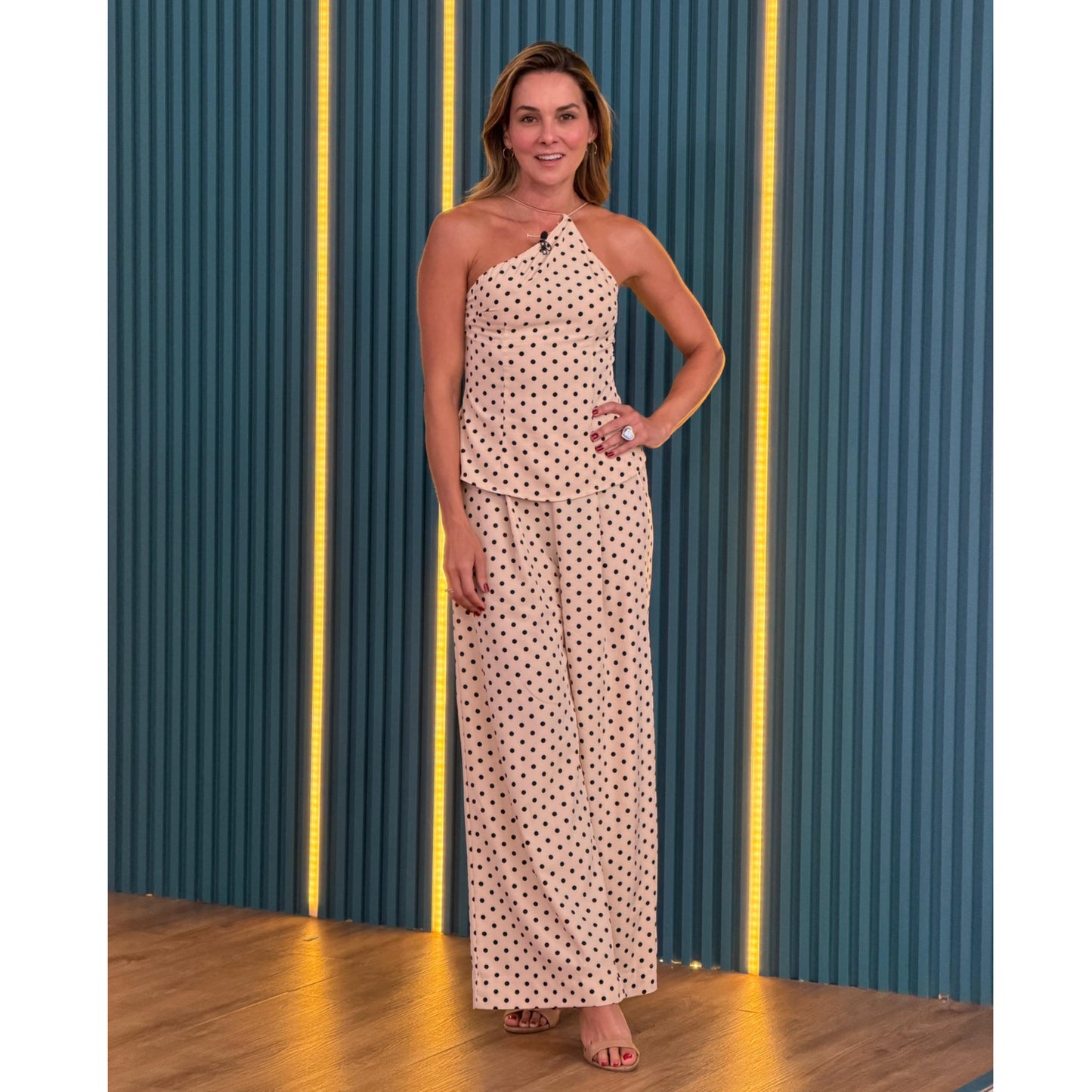 Set top y Pant Lunares