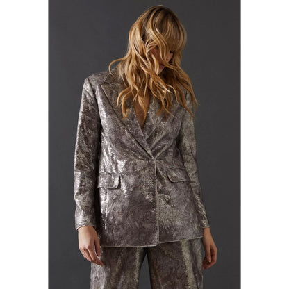 Silver Glam Blazer