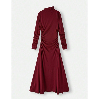 Vestido Midi Manga Larga