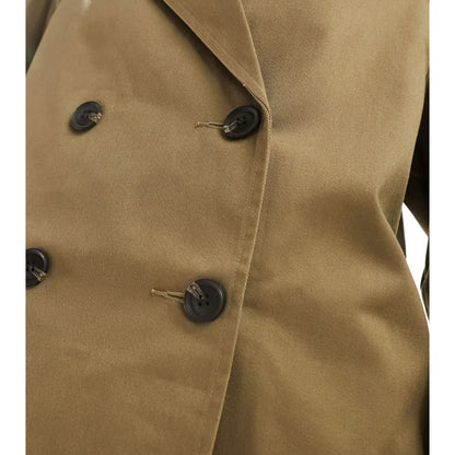 Chaqueta Estilo Trench Corta