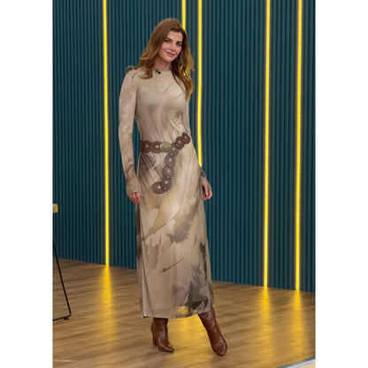 Vestido Midi en Malla